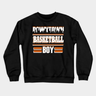 Basketball Basket Passion Gift Crewneck Sweatshirt